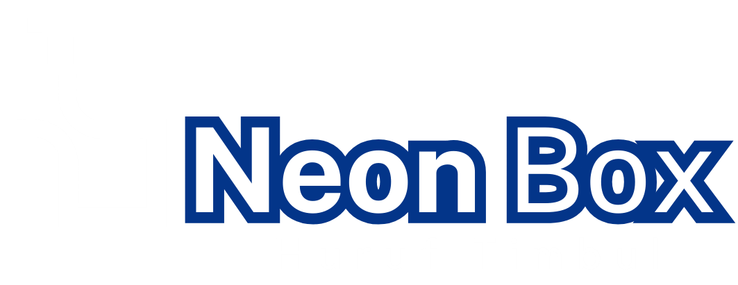 Neon Box Huruf Timbul
